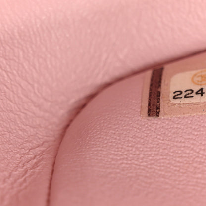 Chanel Lambskin Quilted Jumbo Double Flap Light Pink 7 of 12