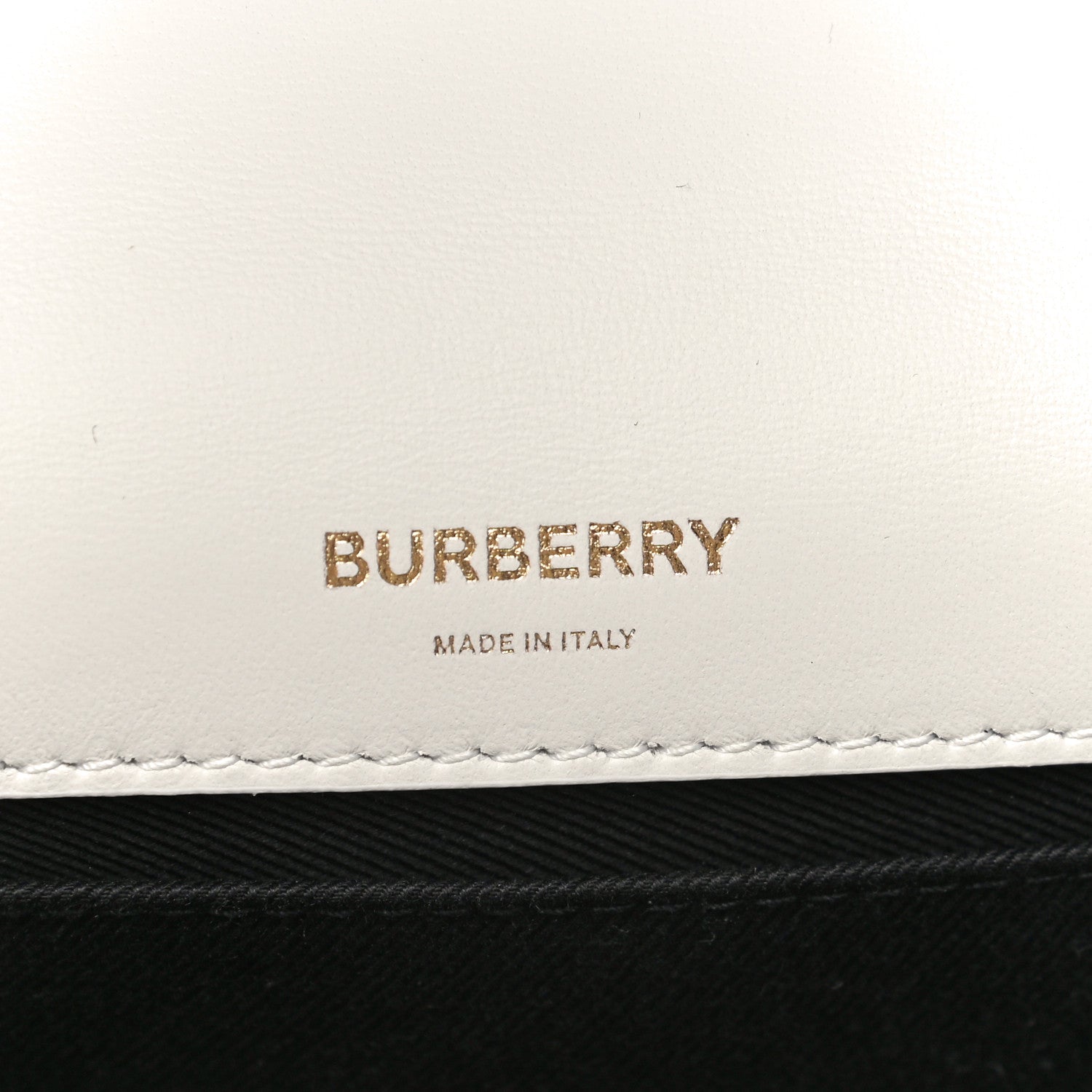Burberry Lambskin Quilted Small Lola Bag White 5 of 11