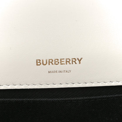 Burberry Lambskin Quilted Small Lola Bag White 5 of 11