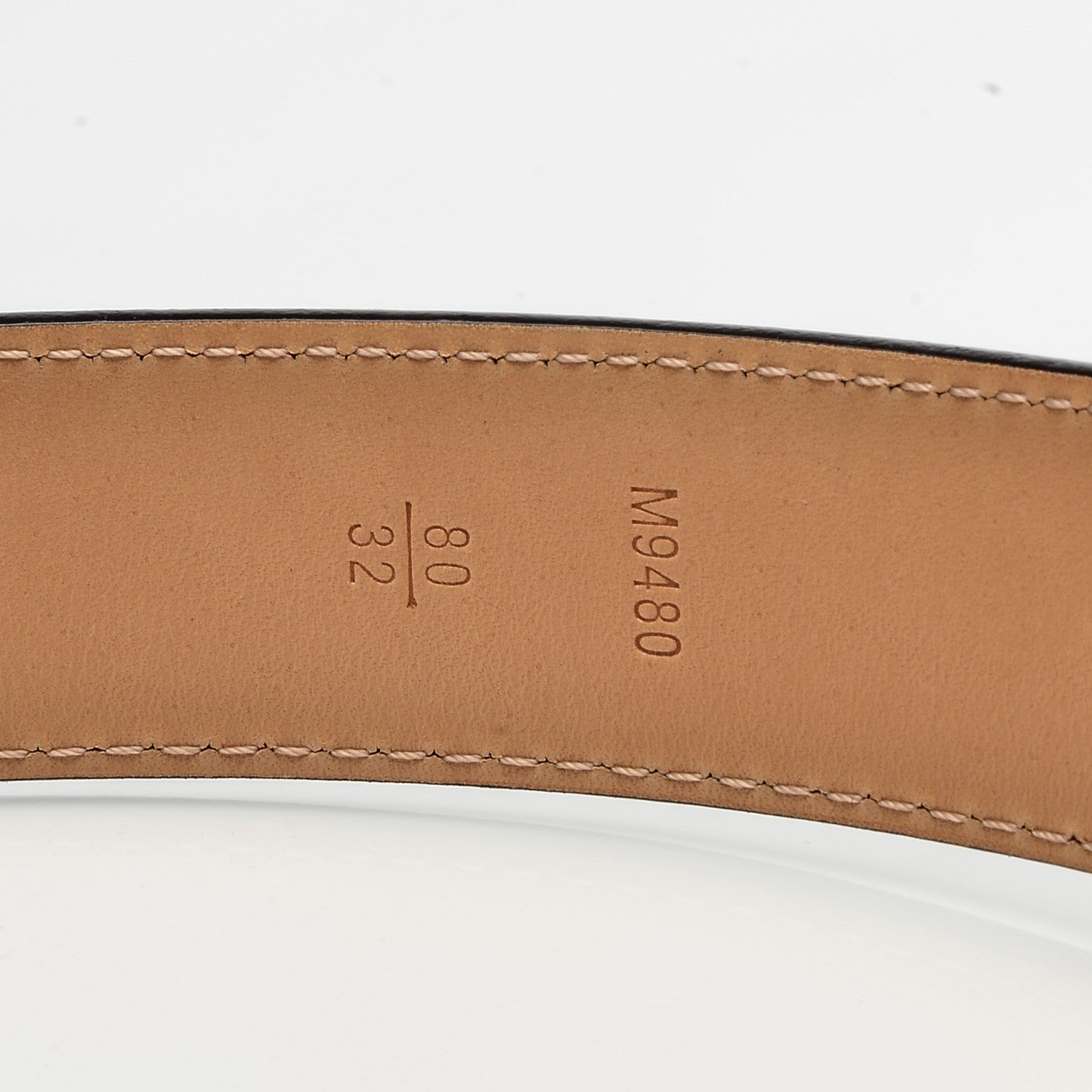 Louis Vuitton Vernis Ceinture 30mm Belt 80 32 Amarante 6 of 9
