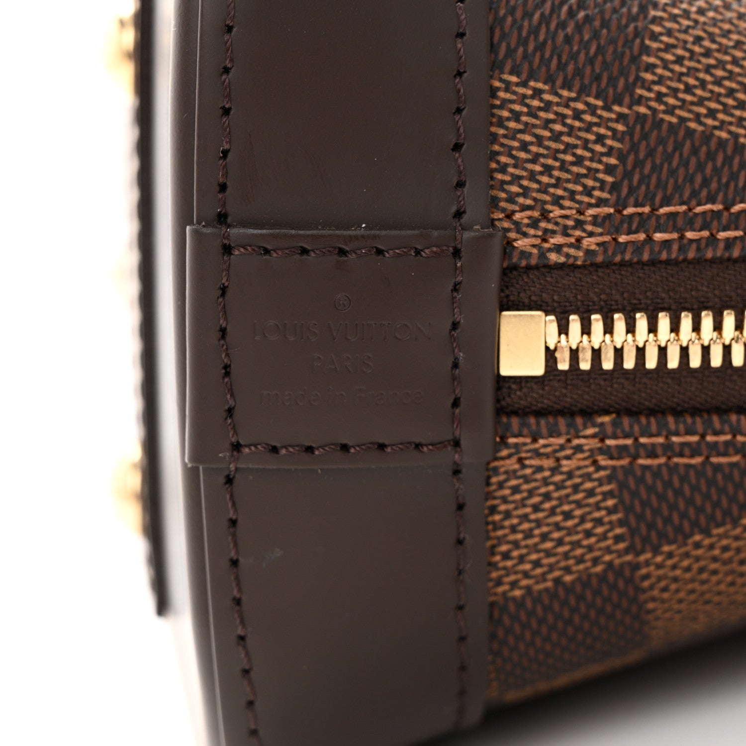 Louis Vuitton Damier Ebene Alma BB 6 of 10