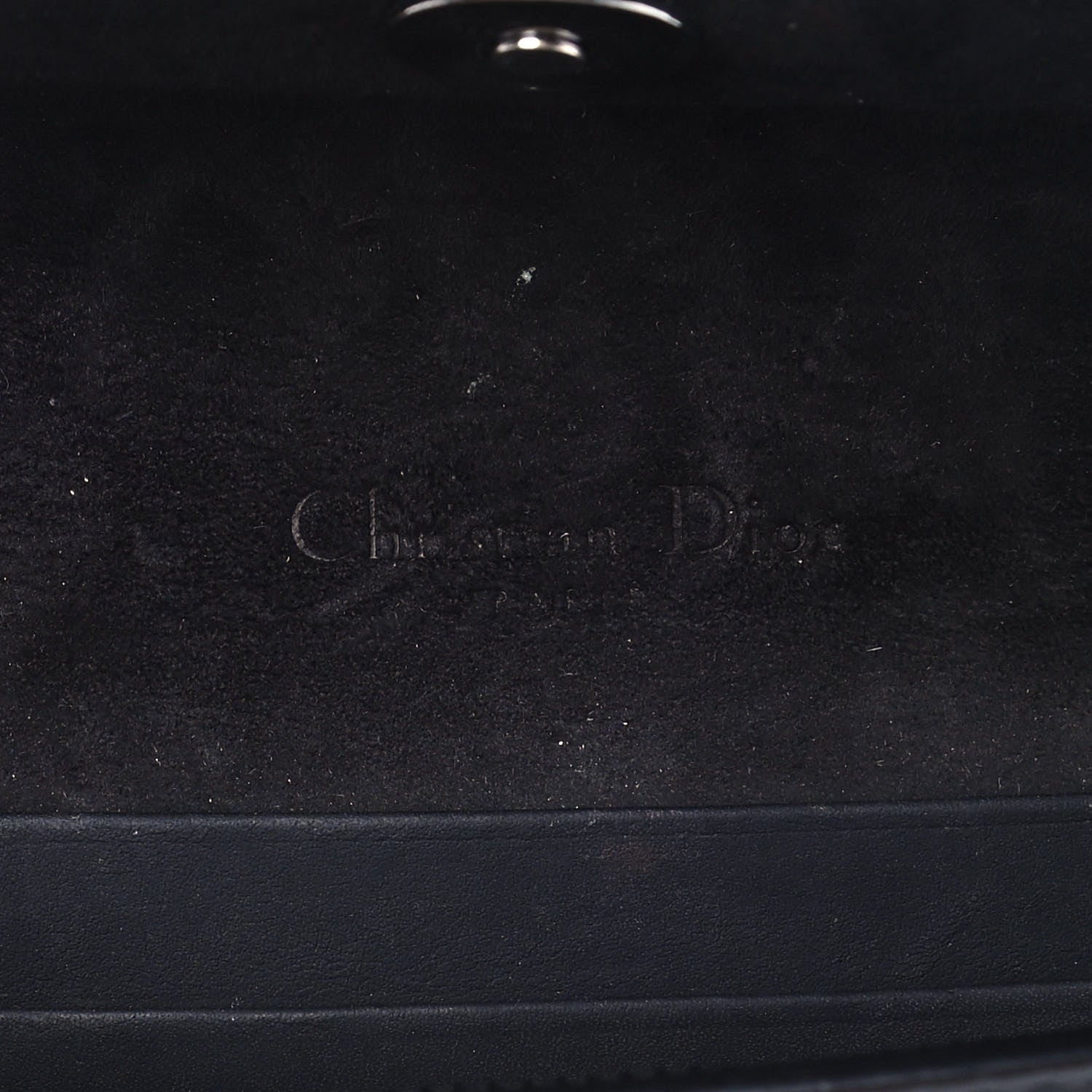 Christian Dior Ultra Matte Calfskin Saddle Belt Bag Black 5 of 11