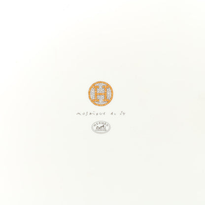 Hermes Porcelain Mosaique au 24 Tart Platter 3 of 6