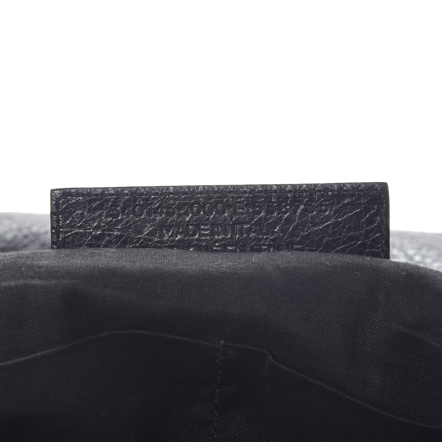 Balenciaga Agneau Arena Foldover Messenger Black 7 of 8
