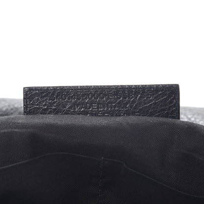 Balenciaga Agneau Arena Foldover Messenger Black 7 of 8