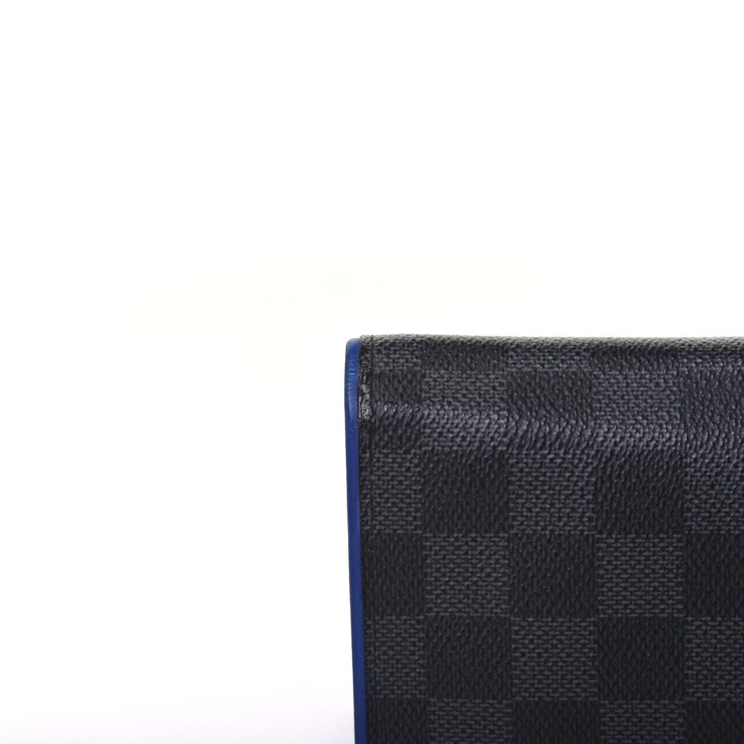 Louis Vuitton Damier Graphite Brazza Wallet Bleu Neon 11 of 13