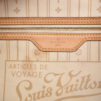 Louis Vuitton Damier Azur Neverfull MM 6 of 18