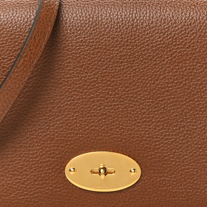 Mulberry Natural Grained Calfskin Small Darley Satchel Oak 7 of 9