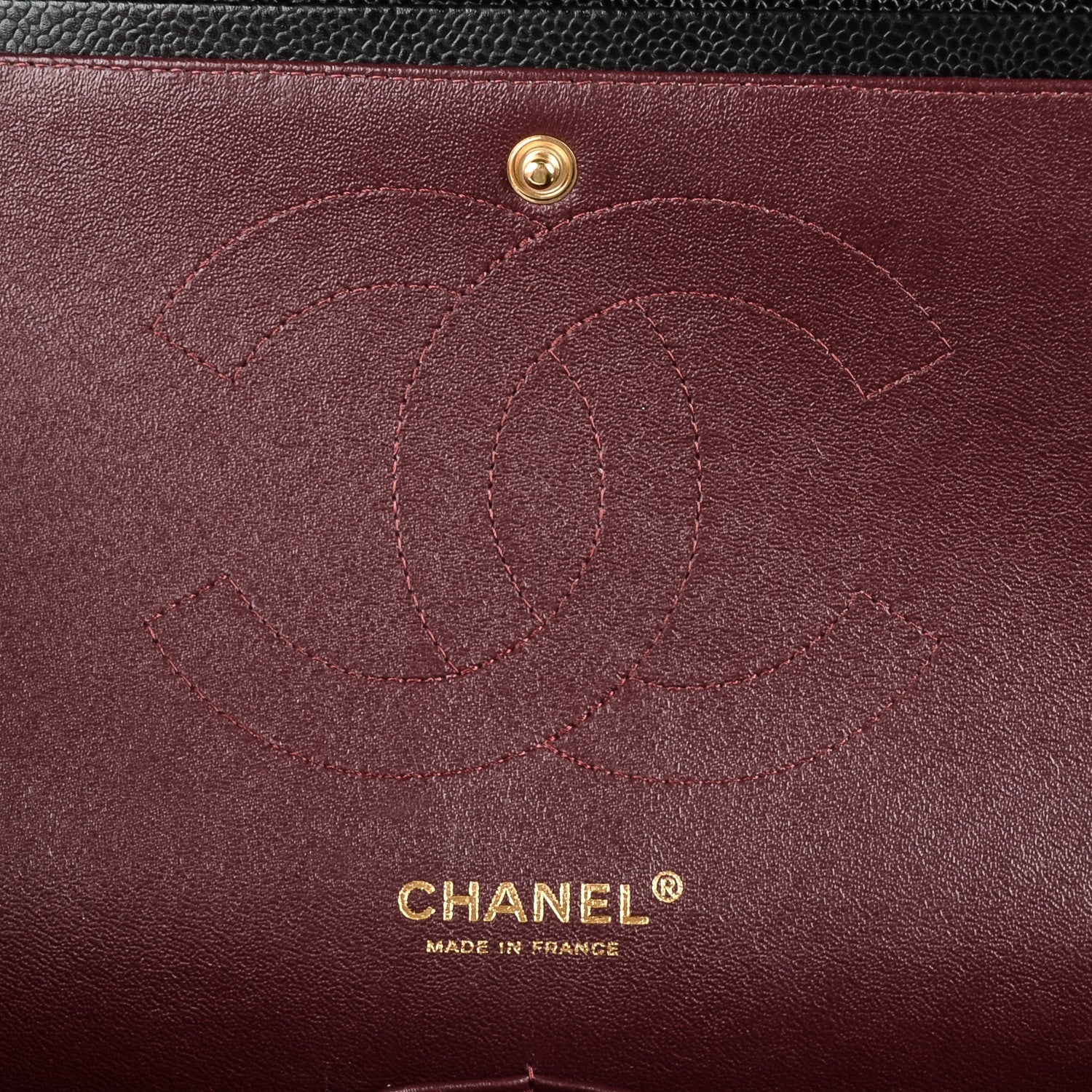Chanel Caviar Quilted Jumbo Double Flap Black 6 of 6