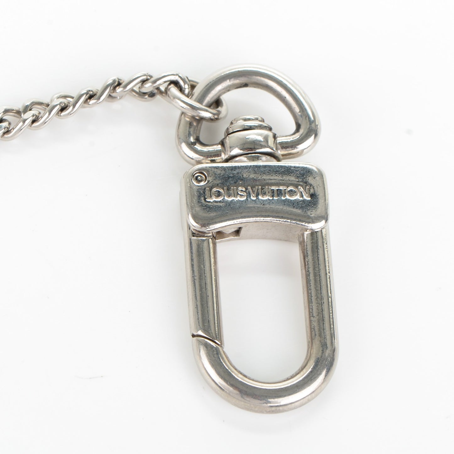 Pochette Extender Key Ring Chain Silver