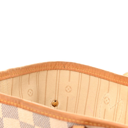 Louis Vuitton Damier Azur Neverfull MM 22 of 25