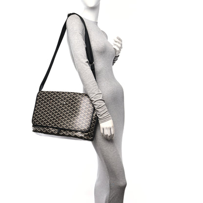 Goyard Goyardine Capetien Messenger Bag Black 2 of 10