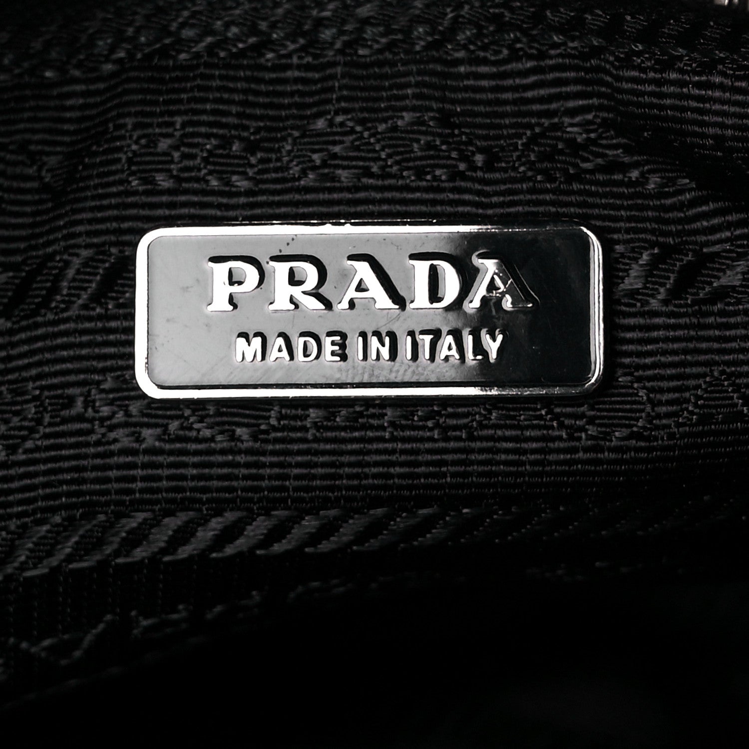 Prada Tessuto Nylon Gaufre Wristlet Black 14 of 24