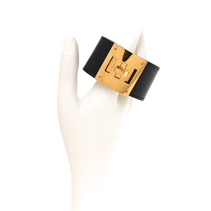 Hermes Box Kelly Dog Bracelet T2 Black 4 of 10