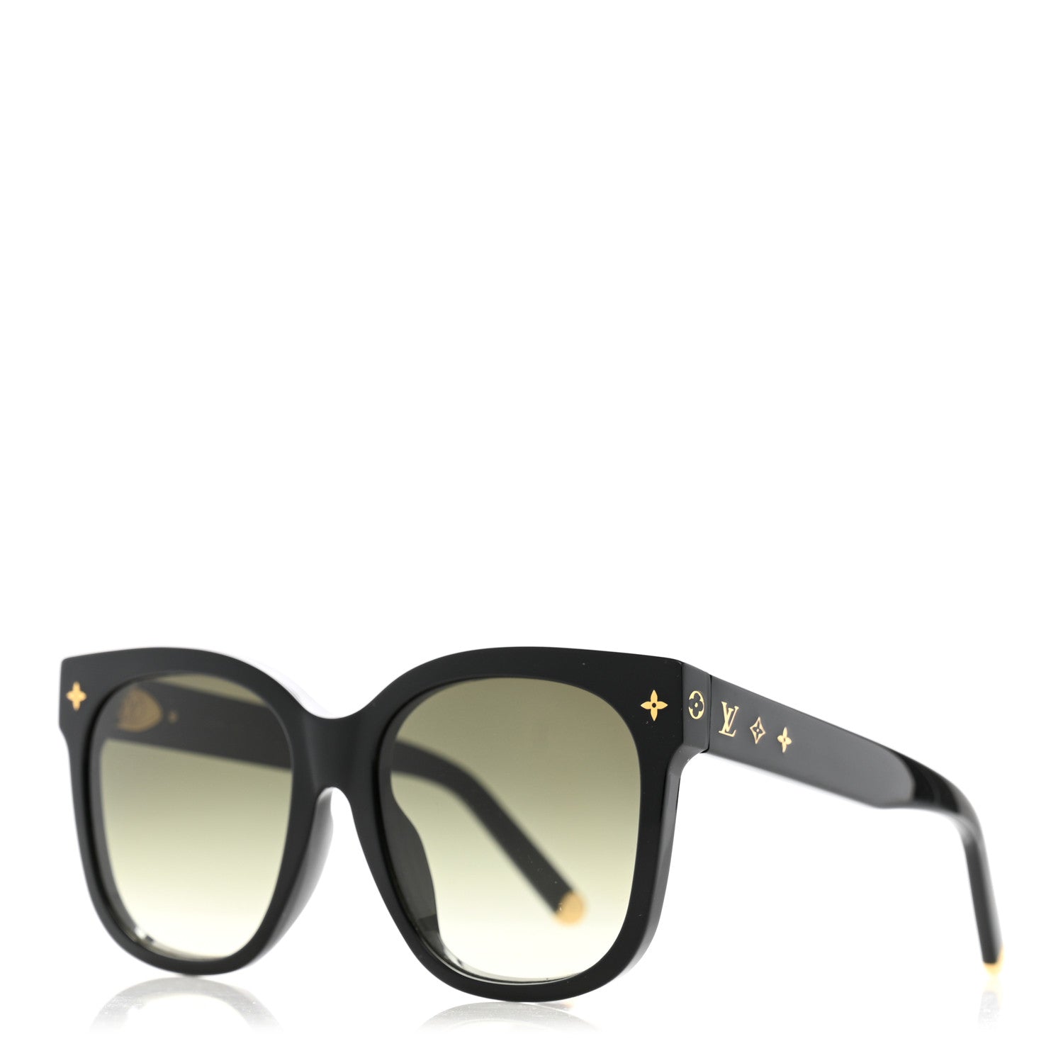 Louis Vuitton Acetate My Monogram Cat Eye Sunglasses Z1729W Black 1 of 7