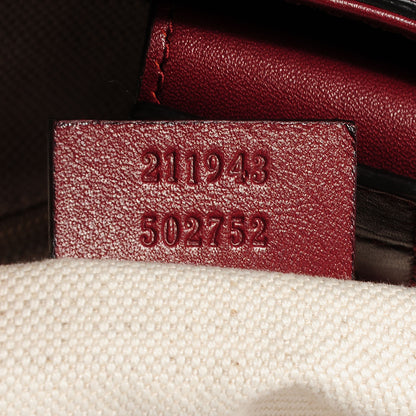 Gucci Guccissima Large Sukey Tote Red 7 of 7