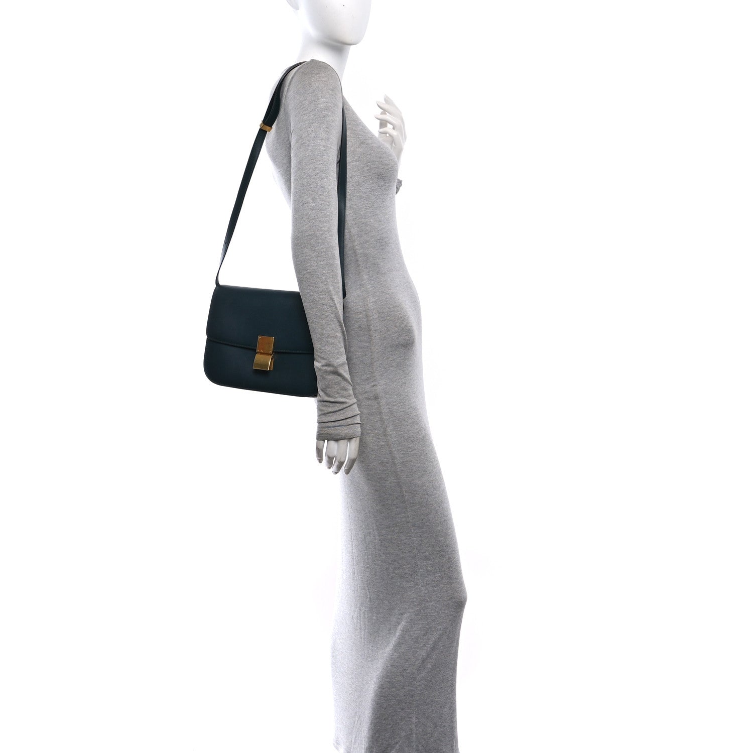 Celine Box Calfskin Classic Box Medium Flap Bag Amazone 2 of 12