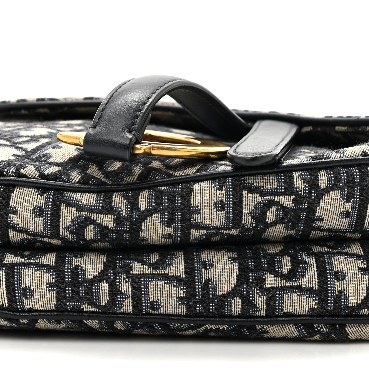 Oblique Saddle Bag Blue