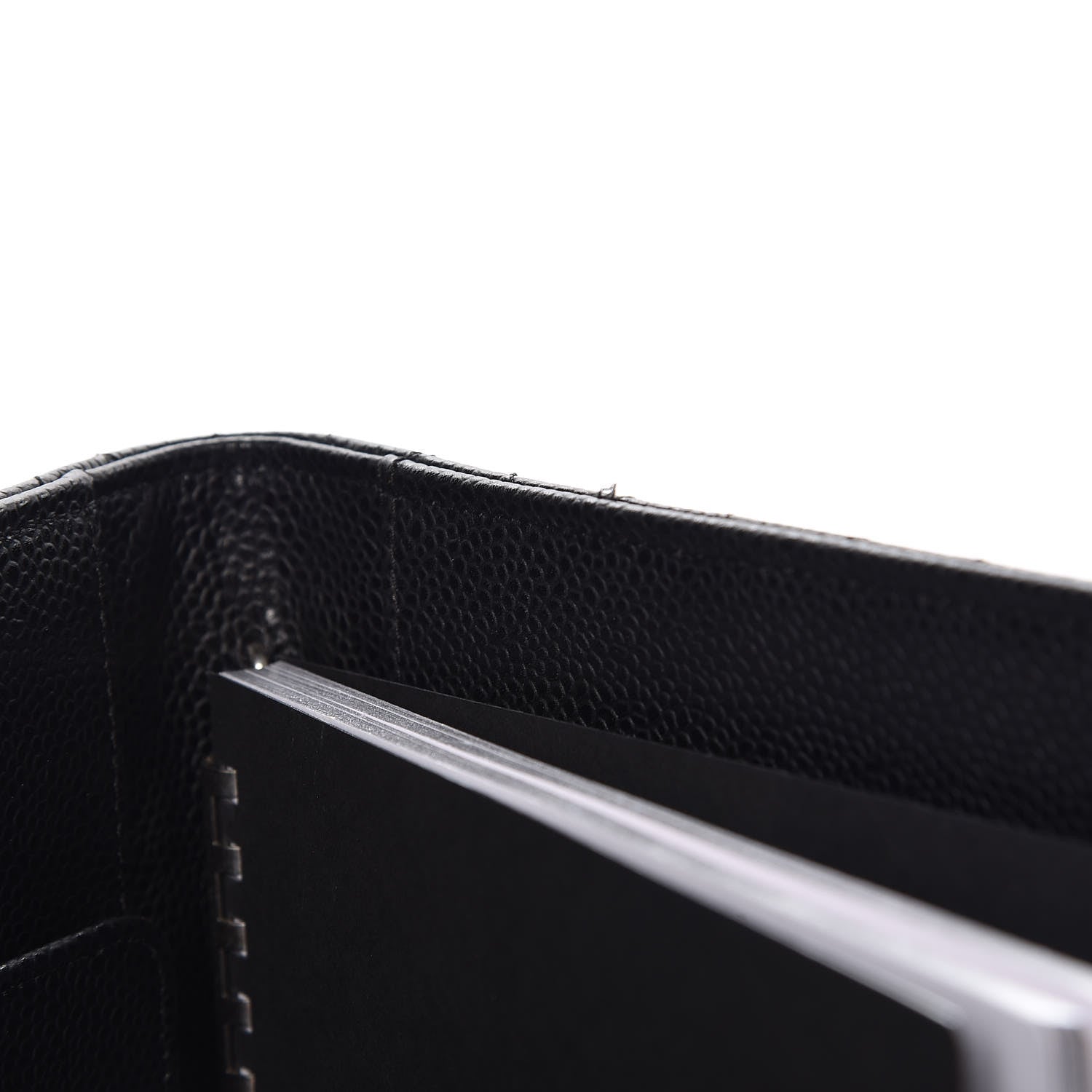 Chanel Caviar Quilted Large Agenda Cover Black 15 of 16