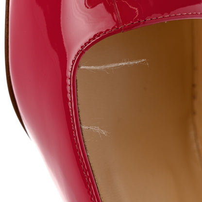 Christian Louboutin Patent Bibababy Flats 37 Rosa 8 of 11