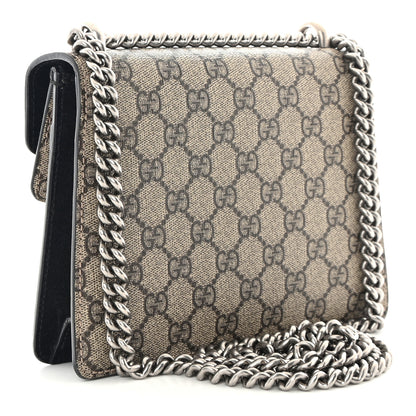 Gucci GG Supreme Monogram Mini Dionysus Shoulder Bag Black 3 of 12