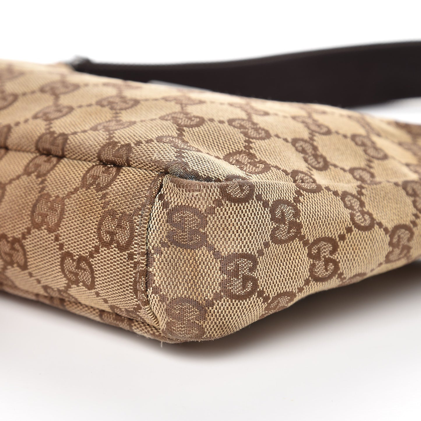 Monogram Shoulder Bag Dark Brown