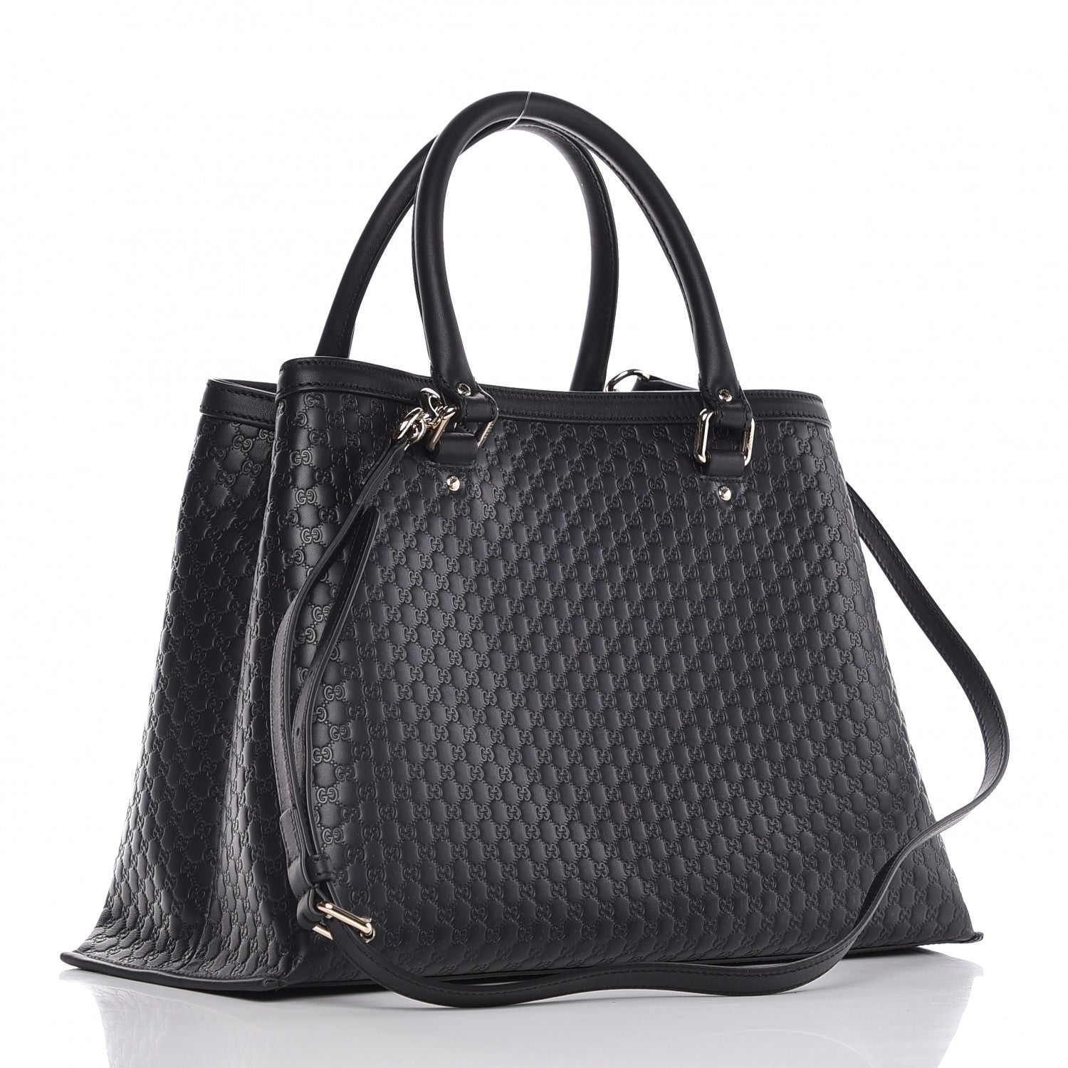 Gucci Soft Microguccissima Medium Tote Black 3 of 12