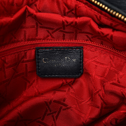 Christian Dior Lambskin Cannage Large Lady Dior Navy 5 of 24