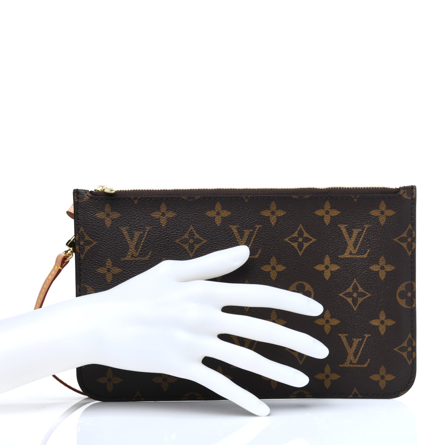 Louis Vuitton Monogram Neverfull MM GM Pochette 2 of 7