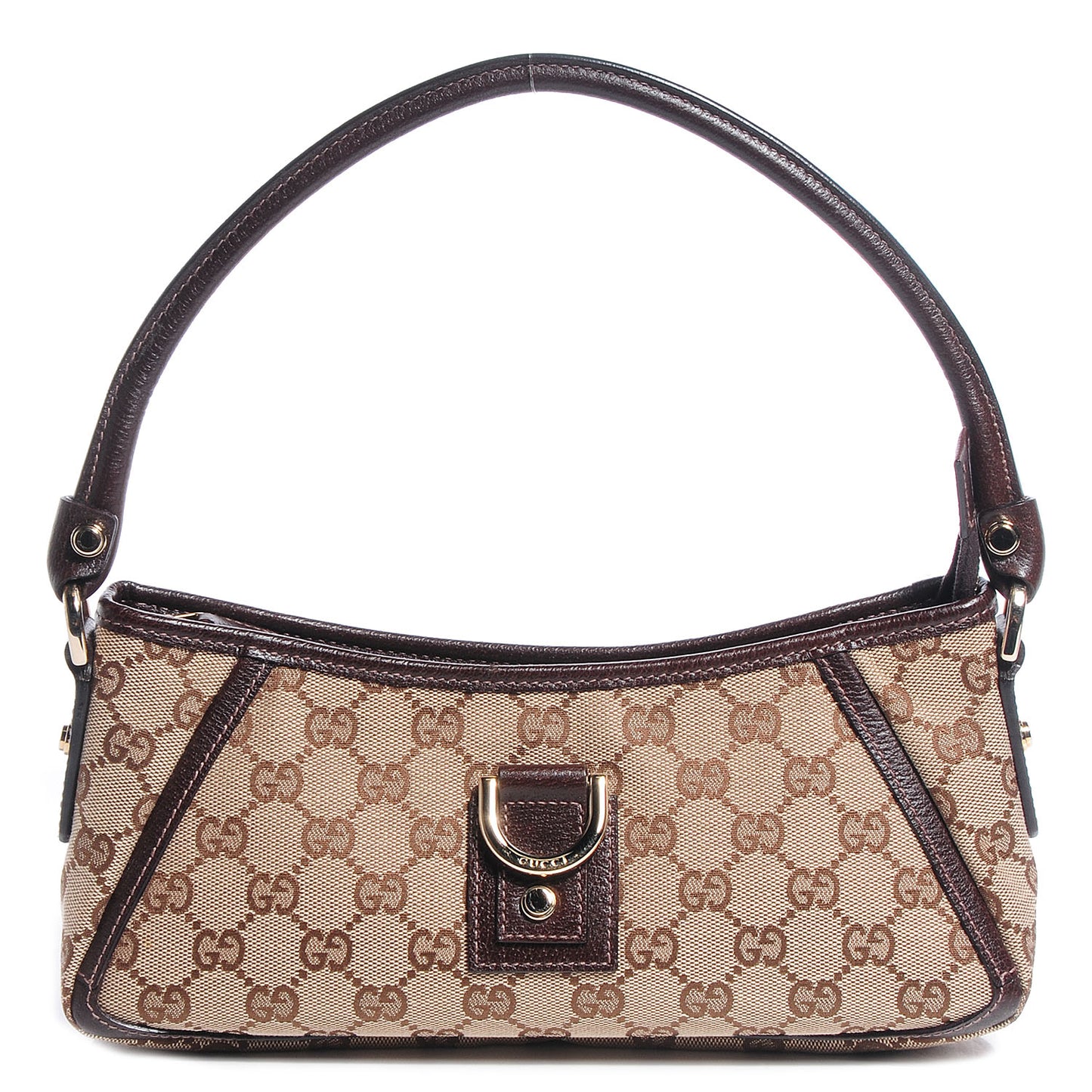 Monogram D Ring Abbey Pochette Brown