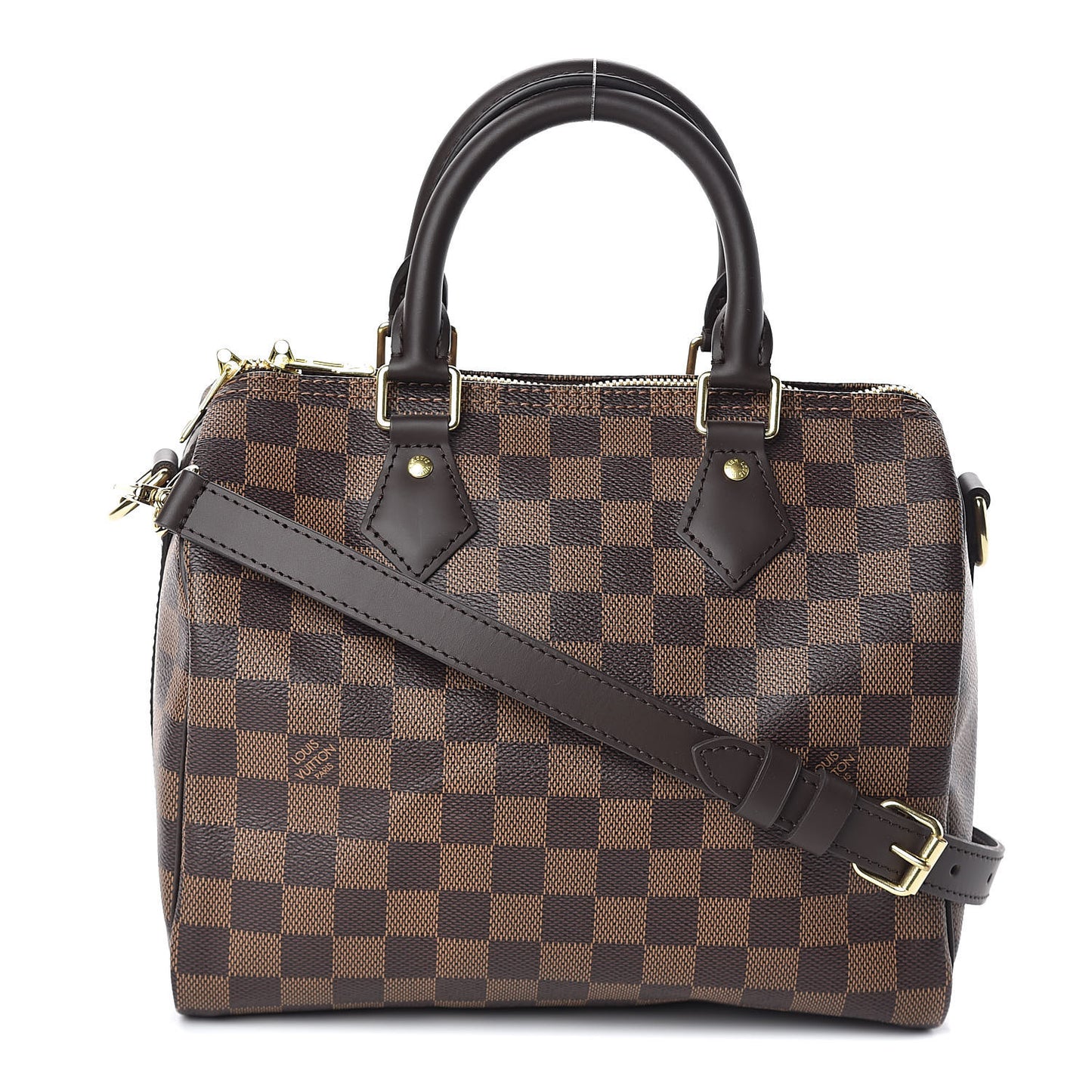 Damier Ebene Speedy Bandouliere 25