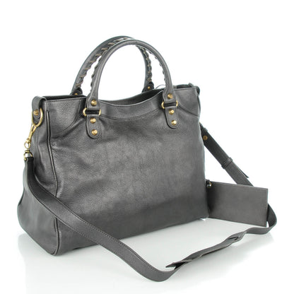 Balenciaga Chevre Classic Gold Hardware Velo Bronze 3 of 8