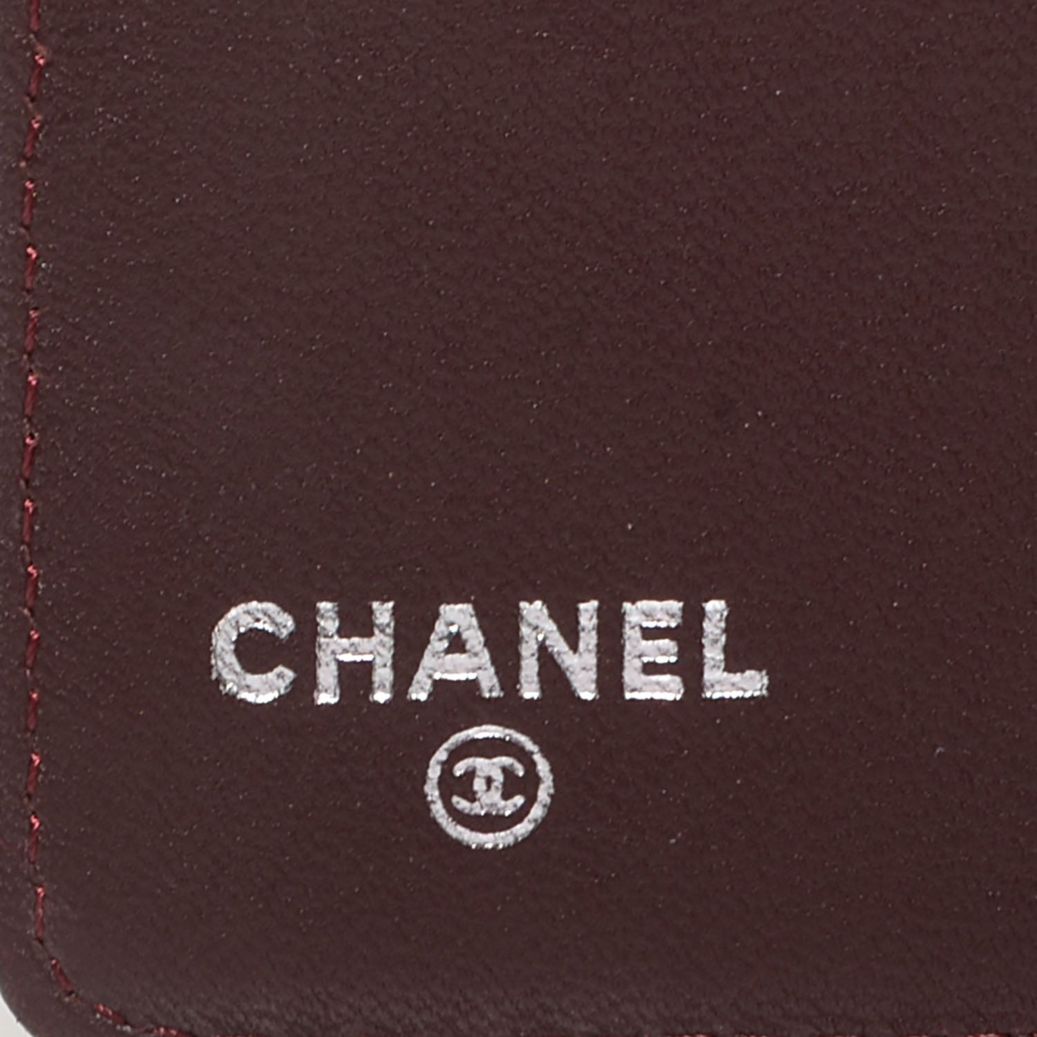 Chanel Lambskin L-Zip Pocket Wallet Black 6 of 8