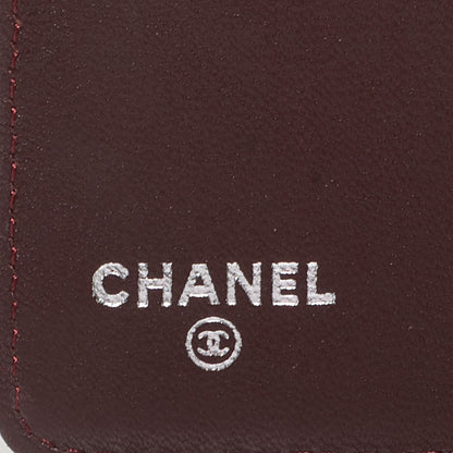 Chanel Lambskin L-Zip Pocket Wallet Black 6 of 8