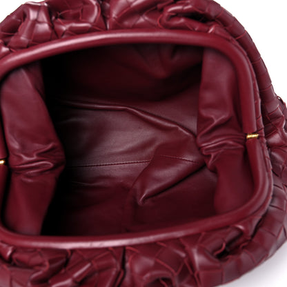 Bottega Veneta Nappa Maxi Intrecciato The Pouch Oversized Clutch Bordeaux 5 of 9