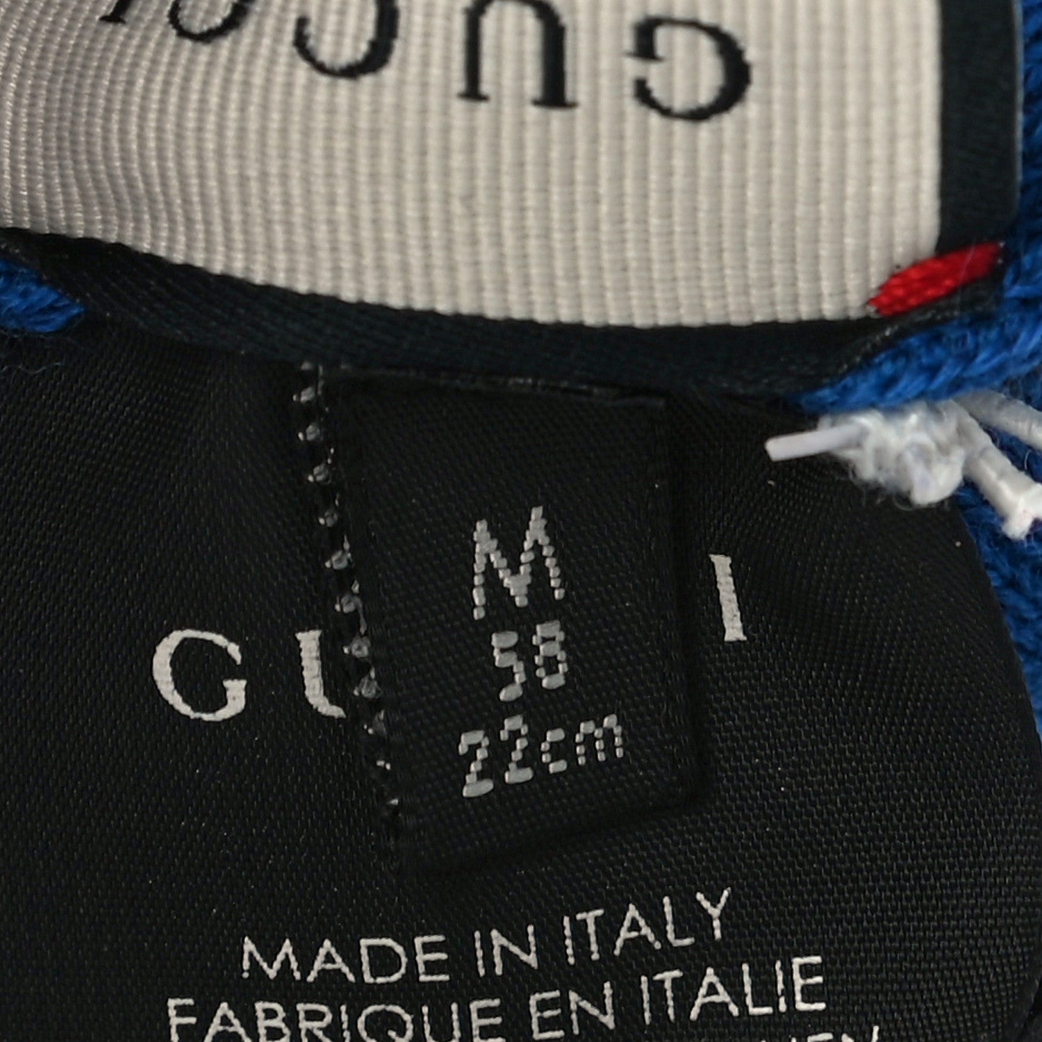 Gucci X MLB Wool Crystal NY Yankees Beanie Hat M Blue 8 of 10