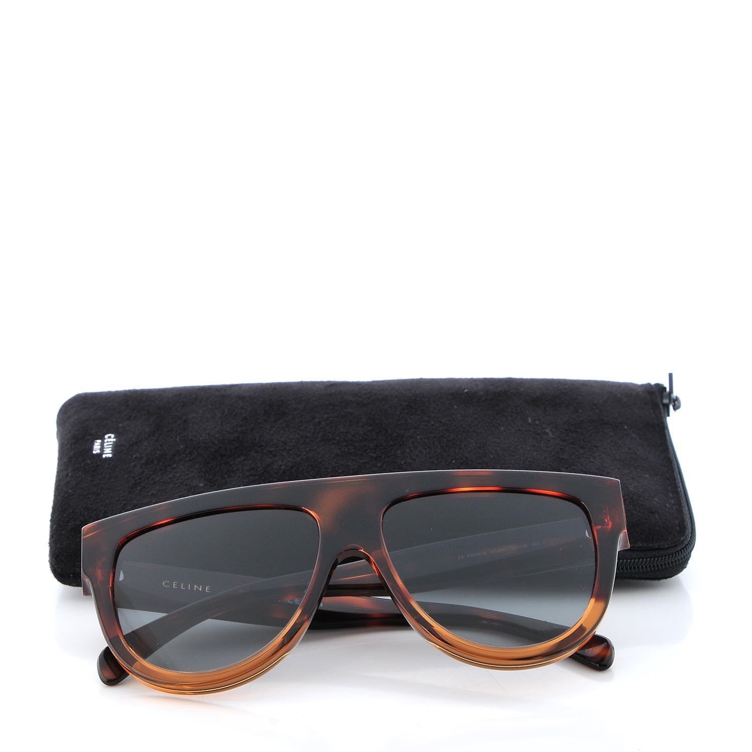 Celine Shadow Sunglasses CL 41026/S Havana 8 of 8