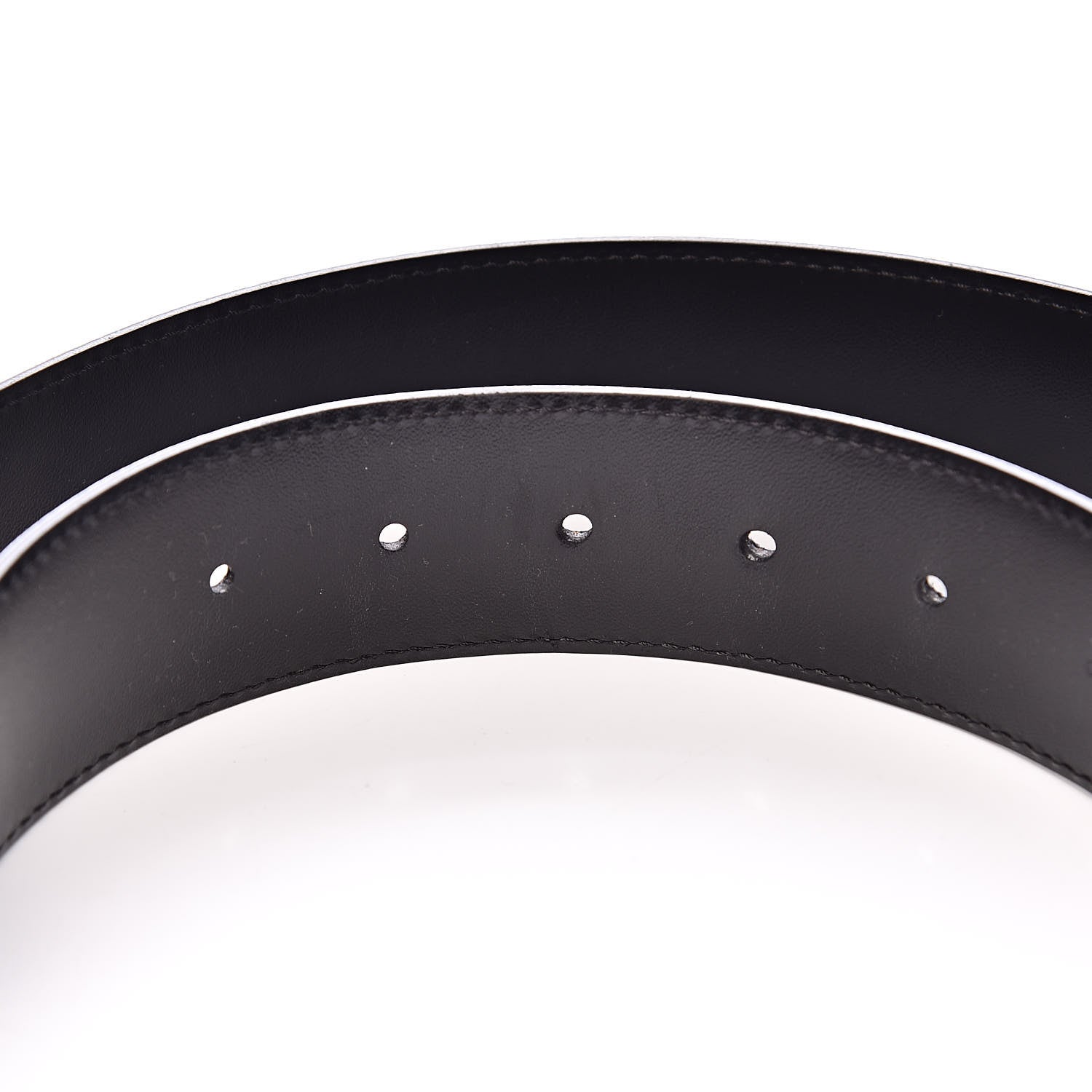 Louis Vuitton Damier Graphite LV Initiales Belt 100 40 6 of 6