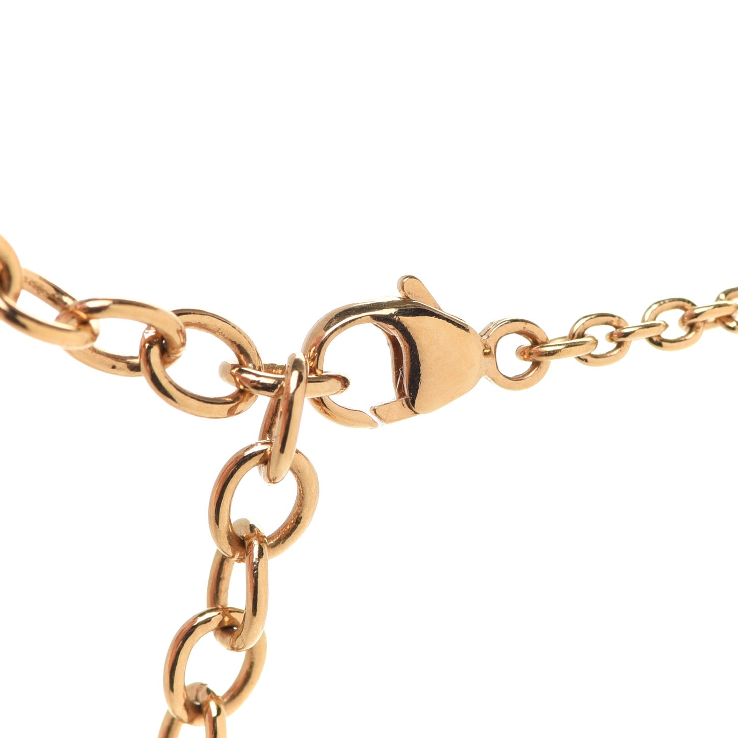 Essential V Necklace Gold