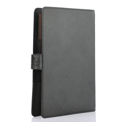 Louis Vuitton Mat Monogram Medium Ring Agenda Cover Black 3 of 10