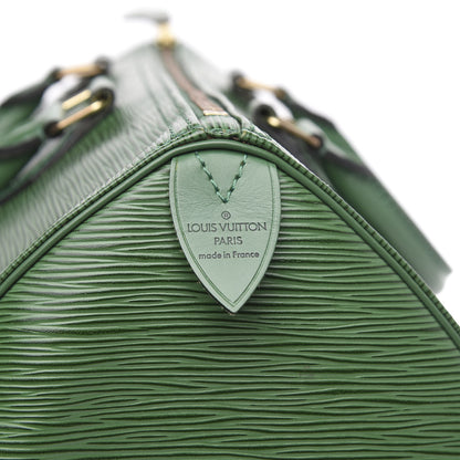 Louis Vuitton Epi Speedy 35 Borneo 8 of 15