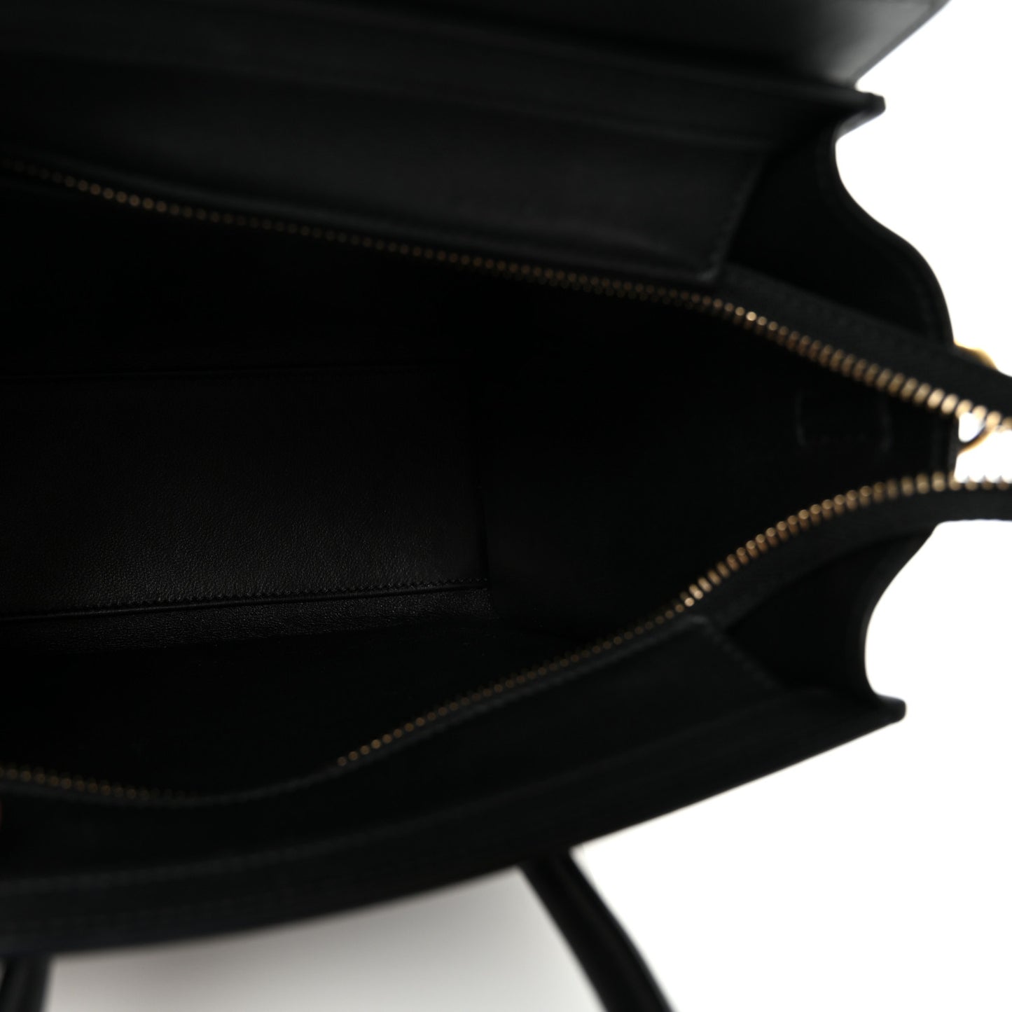 Smooth Calfskin Nano Luggage Black