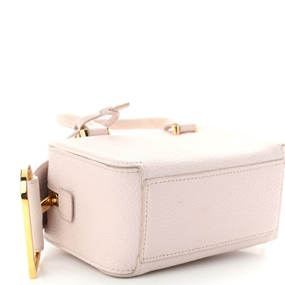 Delvaux Taurillon Soft Nano Cool Box Satchel Silk Pink 8 of 10