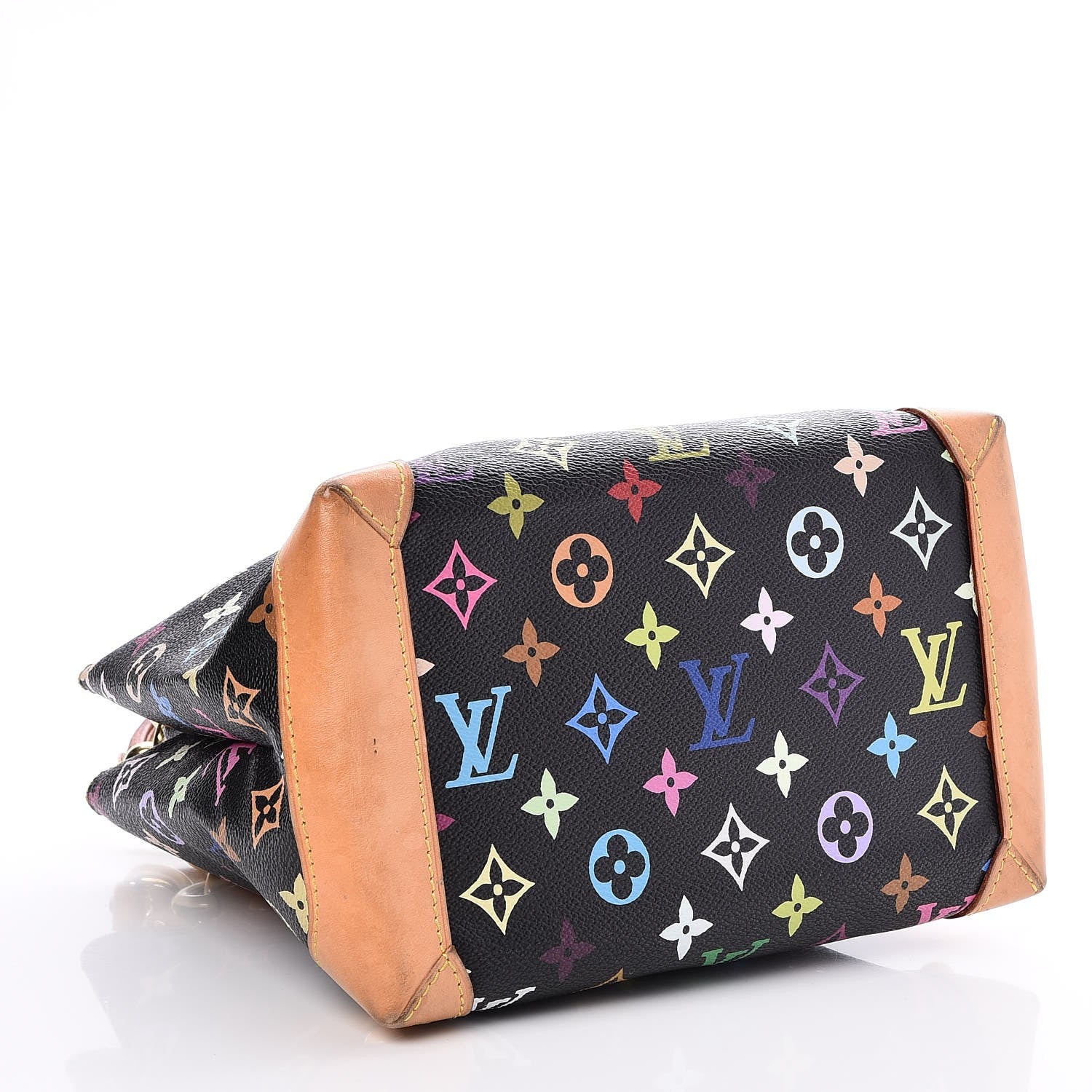 Louis Vuitton Monogram Multicolor Audra Black 4 of 10