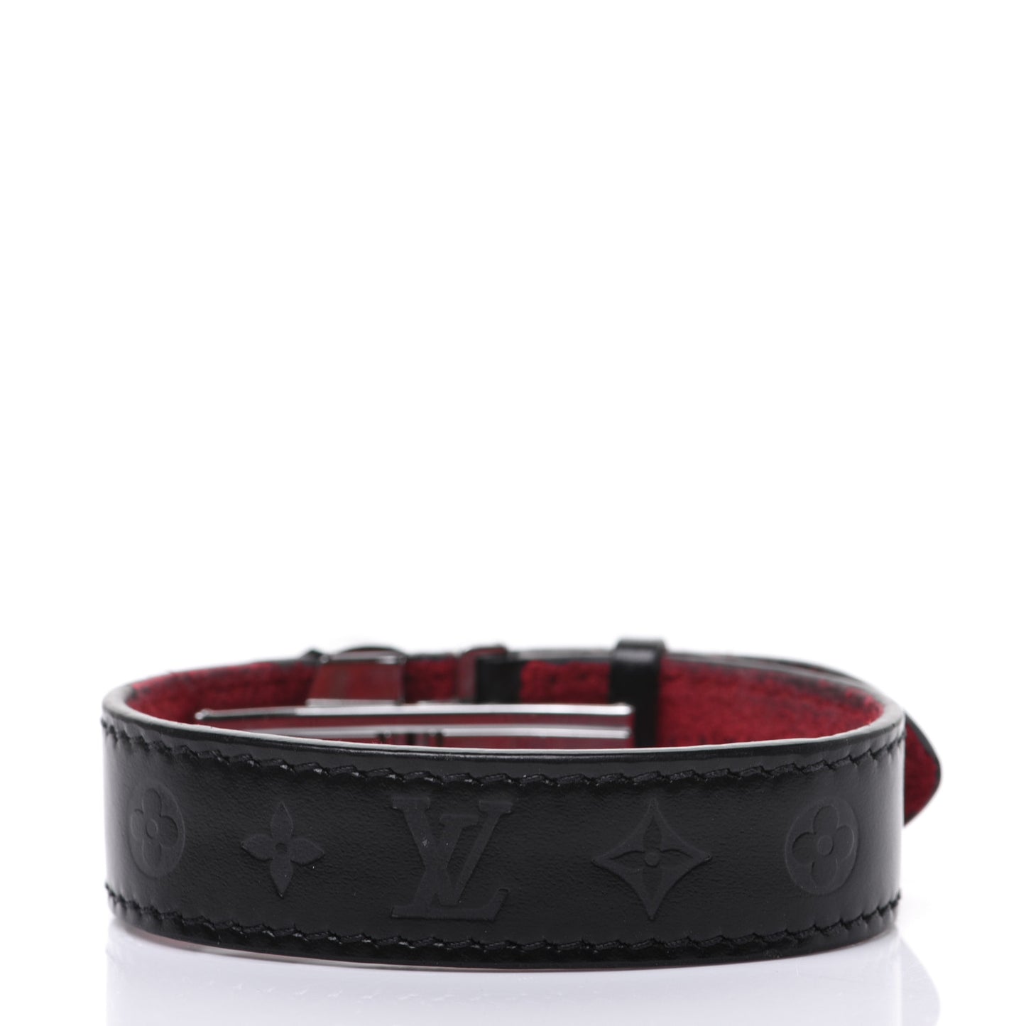 Mat Monogram Wish Bracelet Black