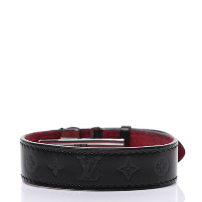 Louis Vuitton Mat Monogram Wish Bracelet Black 3 of 8