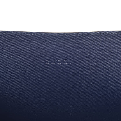 Gucci GG Supreme Monogram Blooms Medium Reversible Tote Beige Blue Navy 11 of 16