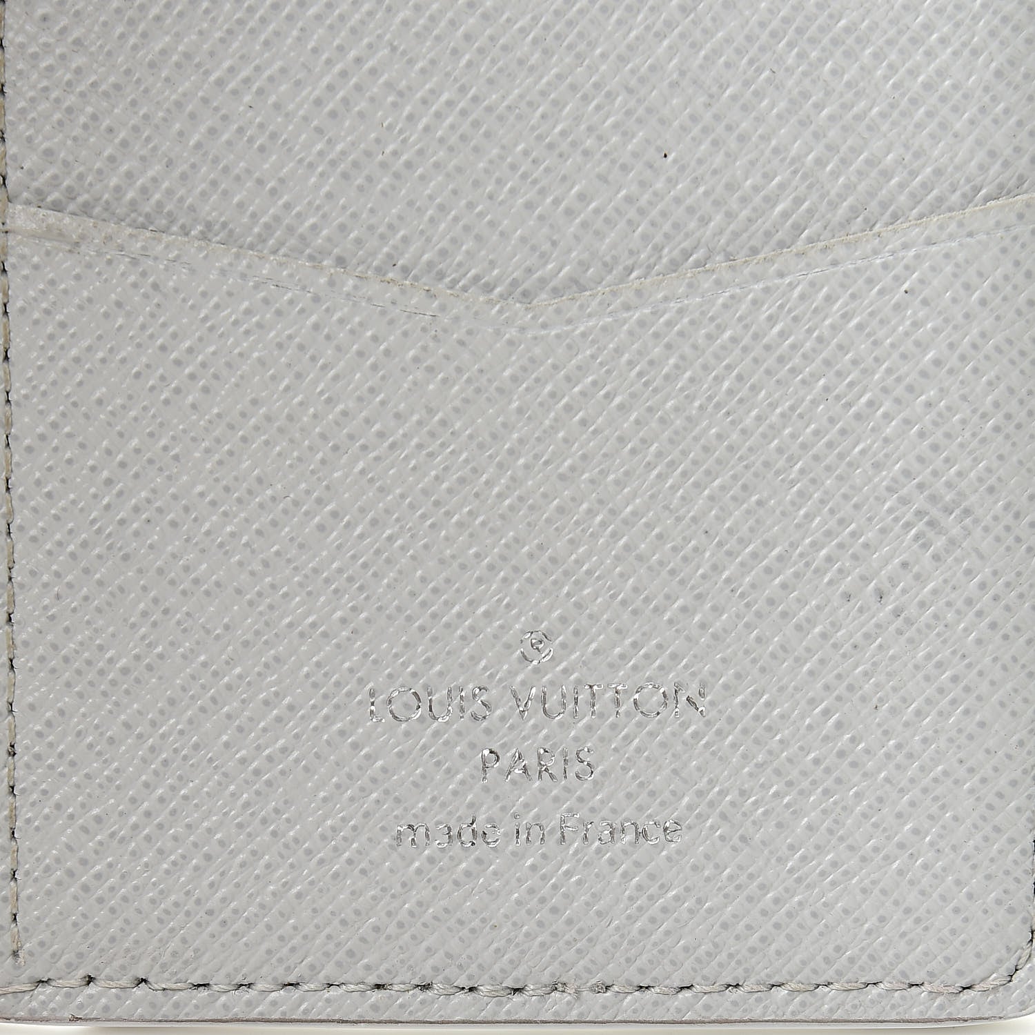 Louis Vuitton Monogram Stripes Pocket Organizer NM White 6 of 8