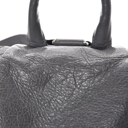 Balenciaga Agneau Silver Metallic Edge Hardware Backpack Gris Cendre 14 of 23