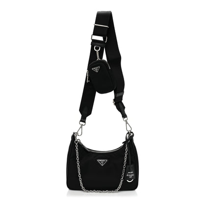 Prada Nylon Re-Edition 2005 Shoulder Bag Black 1 of 8